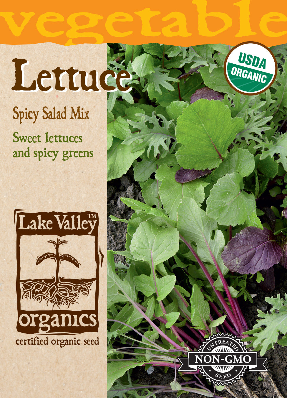 Lettuce Spicy Salad Mix - Item #866