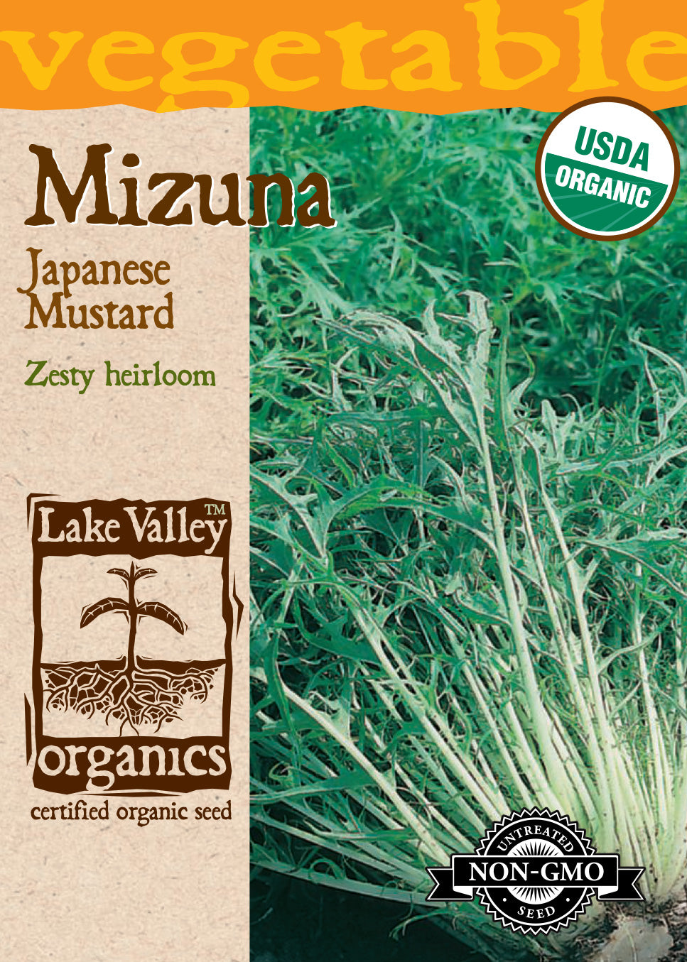 Mustard Greens Mizuna - Item #868