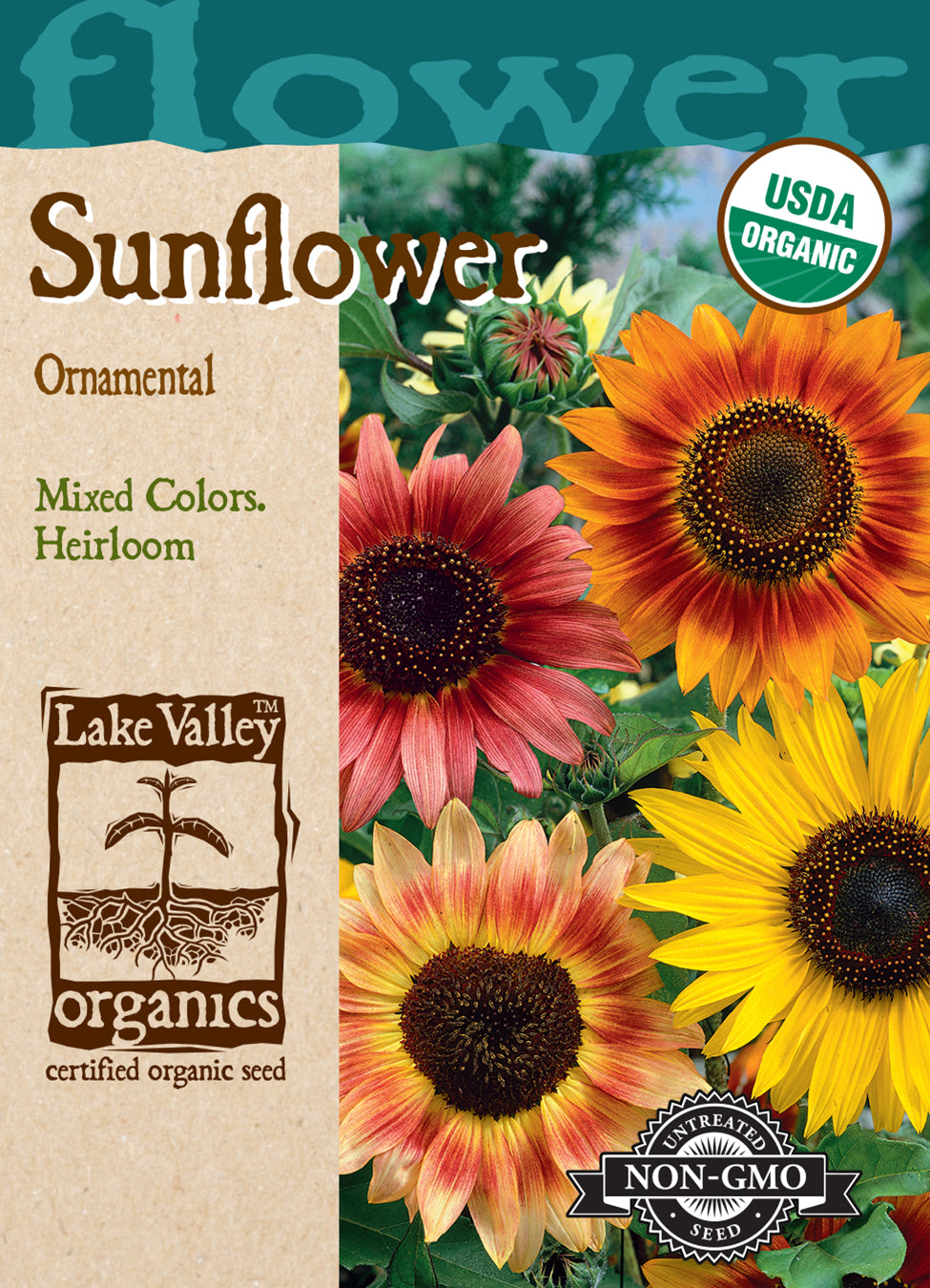Sunflower Ornamental Dwarf Mixed Colors - Item #888